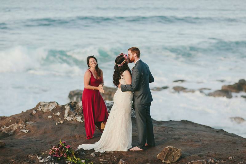 Romantic Cliffside Elopement